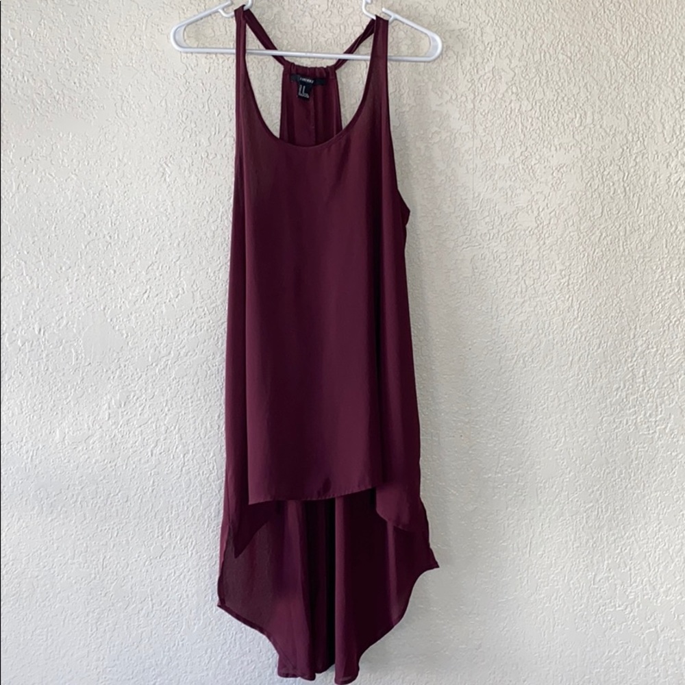 Forever 21  burgundy dress